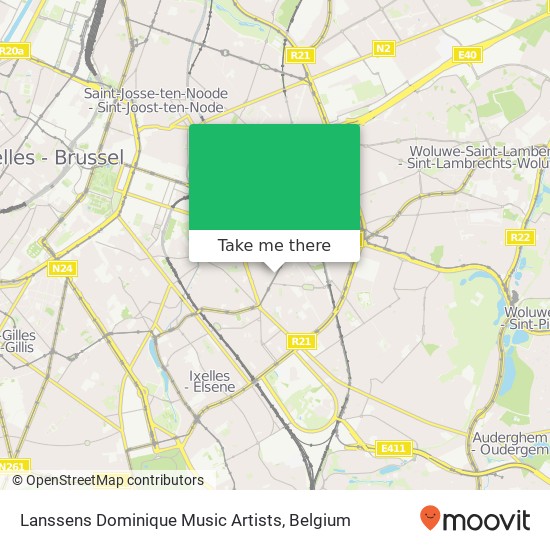 Lanssens Dominique Music Artists map