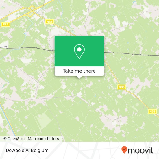 Dewaele A map