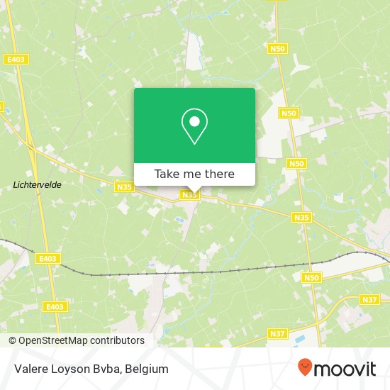 Valere Loyson Bvba map
