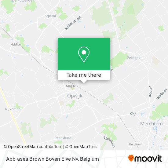 Abb-asea Brown Boveri Elve Nv map