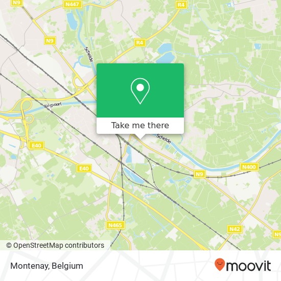 Montenay map
