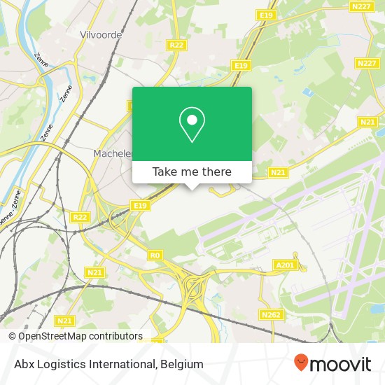 Abx Logistics International map