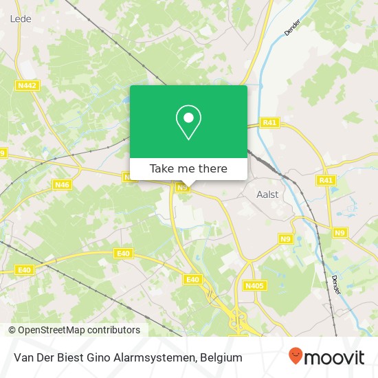 Van Der Biest Gino Alarmsystemen map