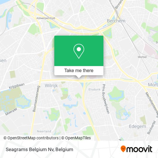 Seagrams Belgium Nv map