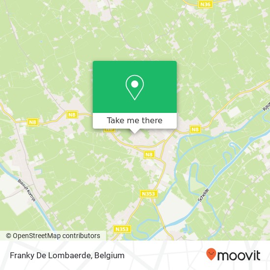 Franky De Lombaerde map