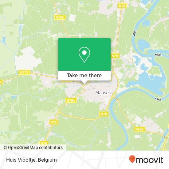 Huis Viooltje map