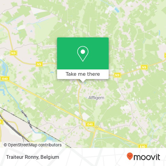 Traiteur Ronny map