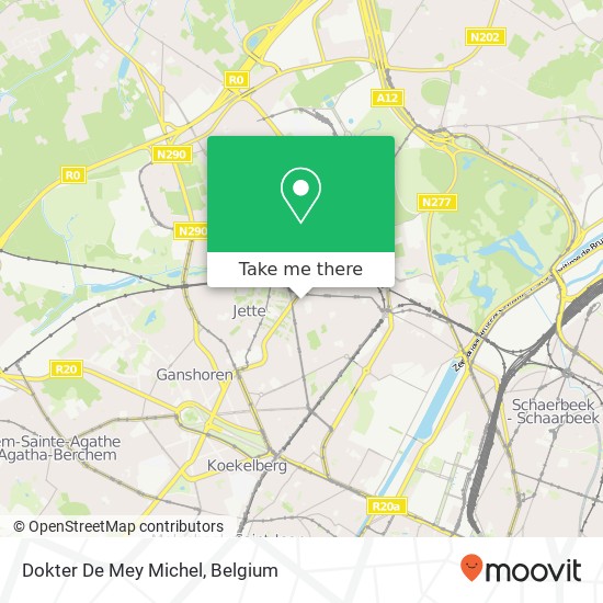 Dokter De Mey Michel map