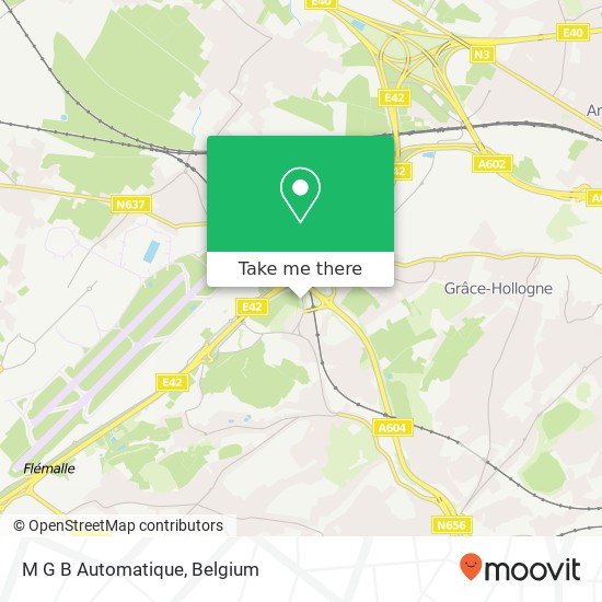 M G B Automatique map