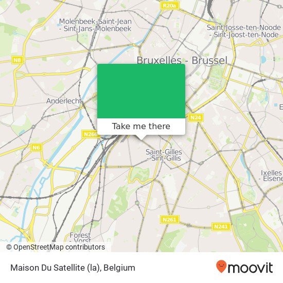 Maison Du Satellite (la) map