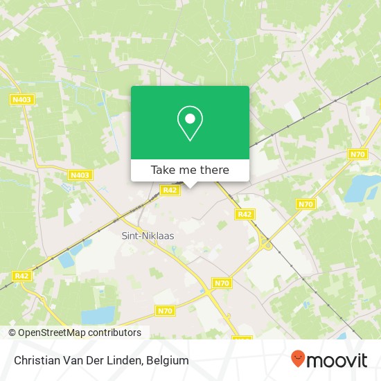 Christian Van Der Linden map