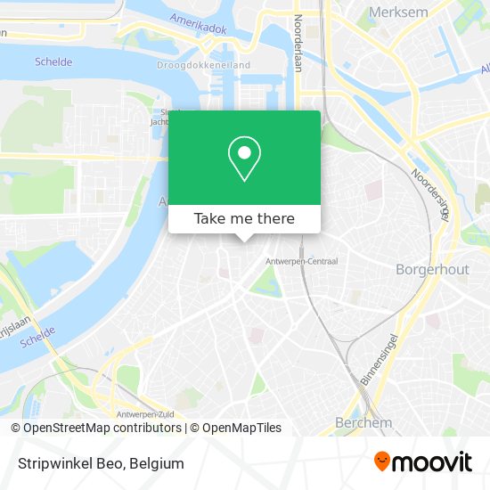 Stripwinkel Beo map