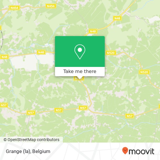 Grange (la) map