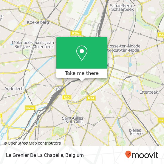 Le Grenier De La Chapelle map