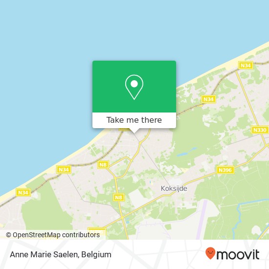 Anne Marie Saelen map