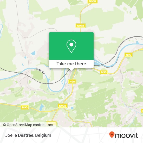 Joelle Destree map