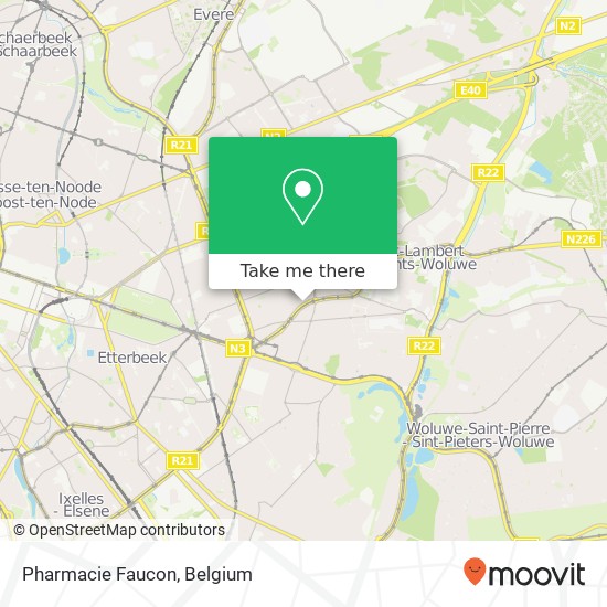 Pharmacie Faucon map