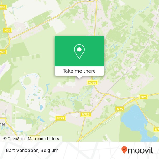 Bart Vanoppen map