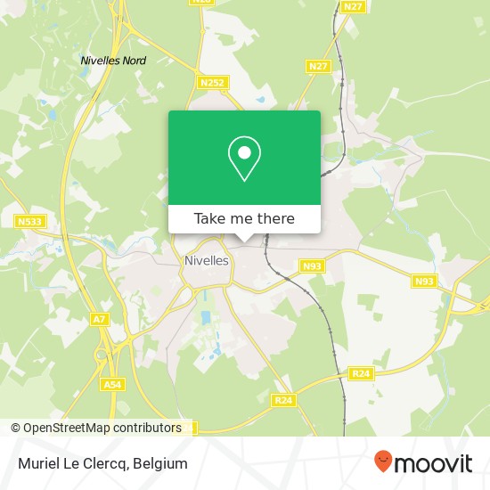 Muriel Le Clercq map