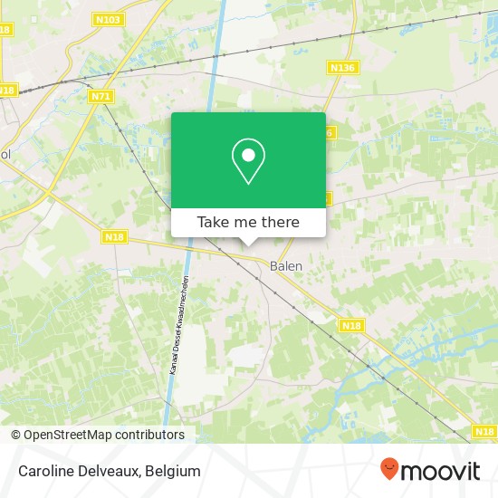 Caroline Delveaux map