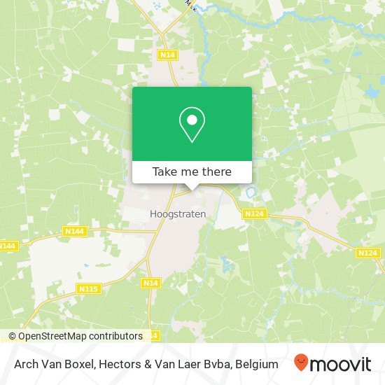 Arch Van Boxel, Hectors & Van Laer Bvba map