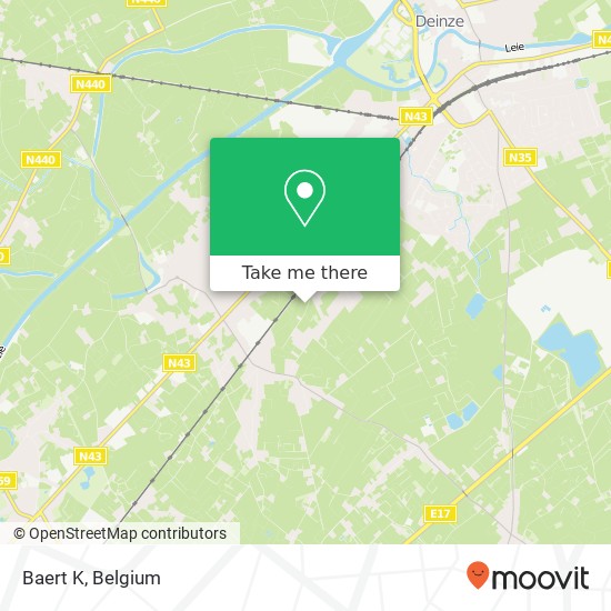 Baert K map