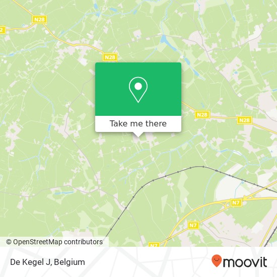 De Kegel J map