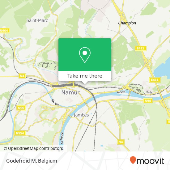 Godefroid M map