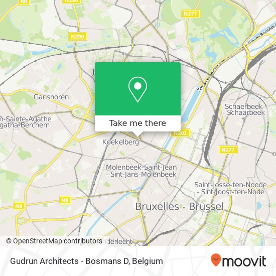 Gudrun Architects - Bosmans D map