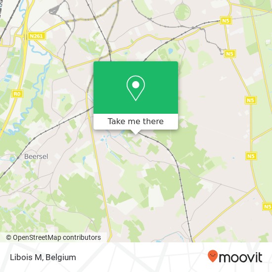 Libois M map