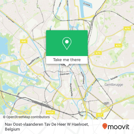 Nav Oost-vlaanderen Tav De Heer W Haelvoet map