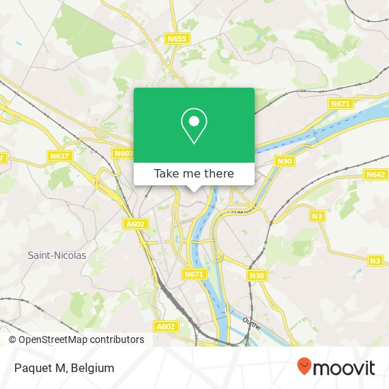 Paquet M map