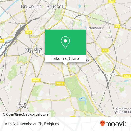 Van Nieuwenhove Ch map