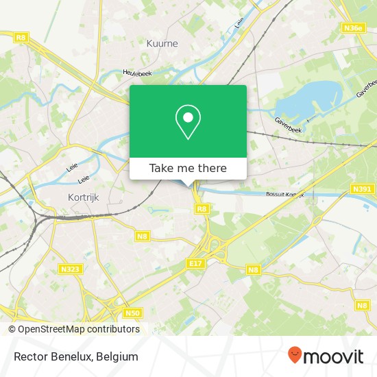 Rector Benelux map