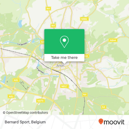 Bernard Sport map