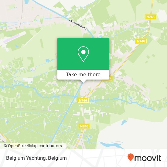 Belgium Yachting map