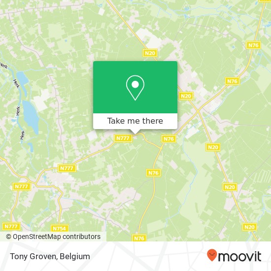 Tony Groven map