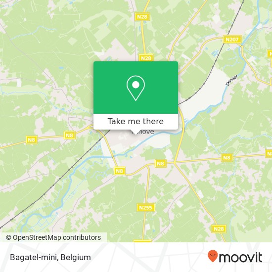 Bagatel-mini map