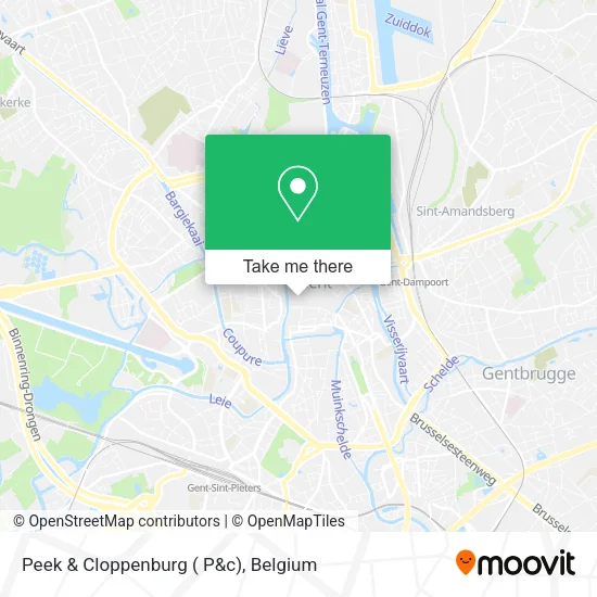 Peek & Cloppenburg ( P&c) map