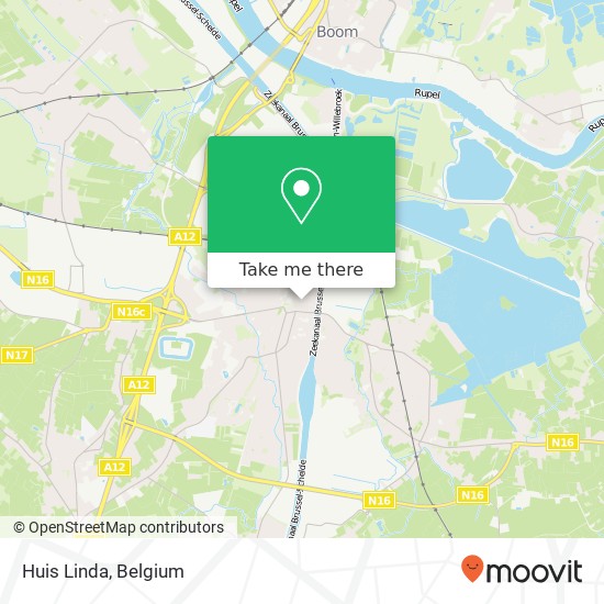 Huis Linda map