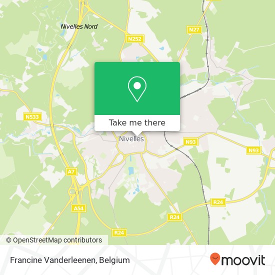 Francine Vanderleenen map