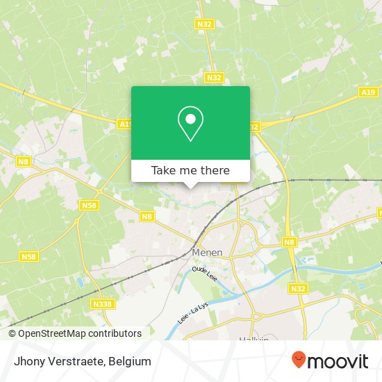 Jhony Verstraete map