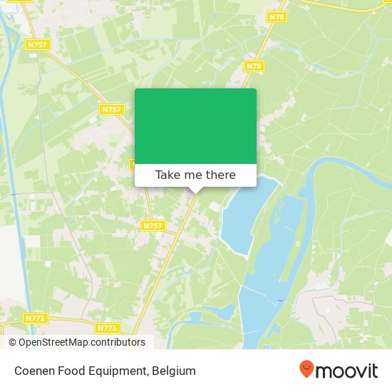 Coenen Food Equipment map