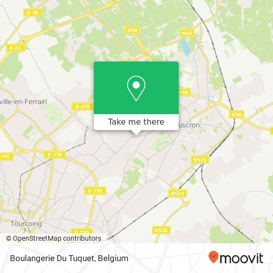Boulangerie Du Tuquet map