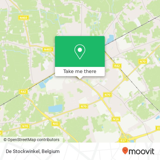 De Stockwinkel map