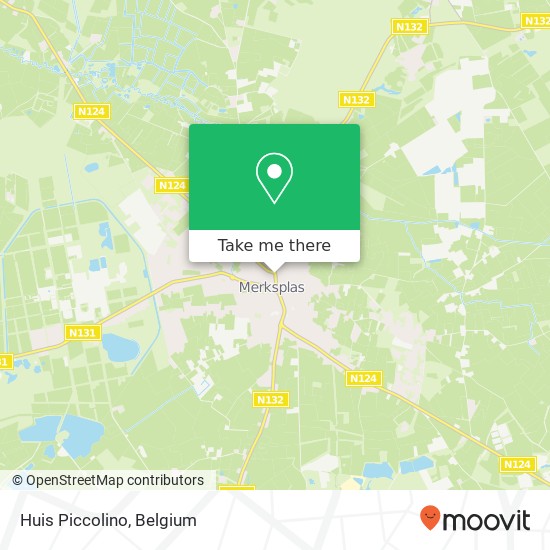 Huis Piccolino map