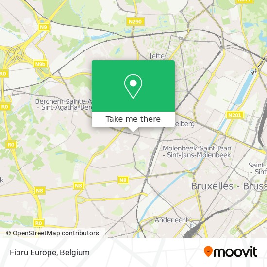 Fibru Europe map