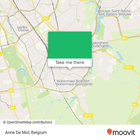 Anne De Mol map