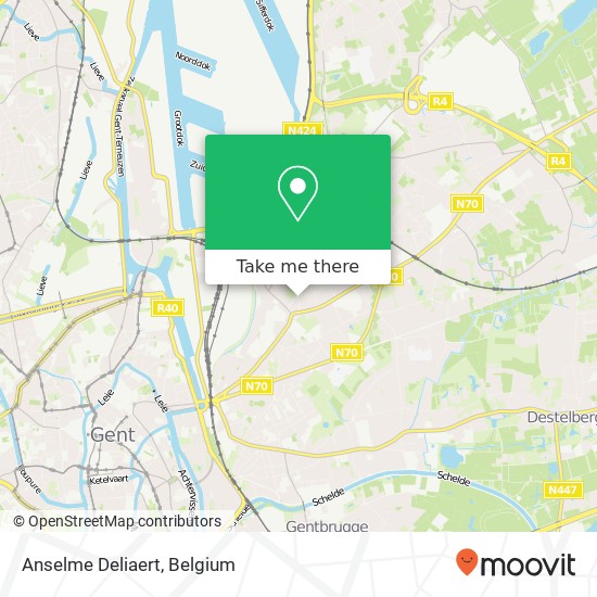 Anselme Deliaert map