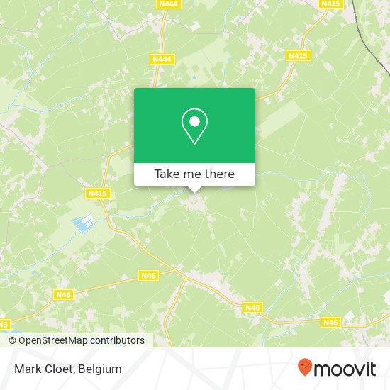 Mark Cloet map